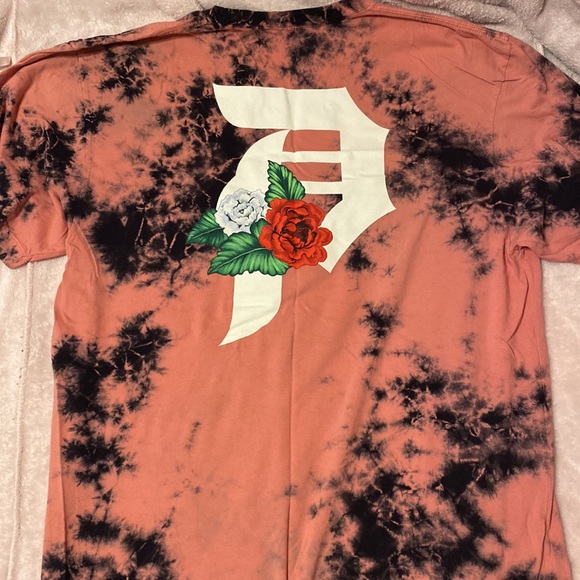 Primitive Pink & Black Tie Dye Shirt - Picture 4 of 5